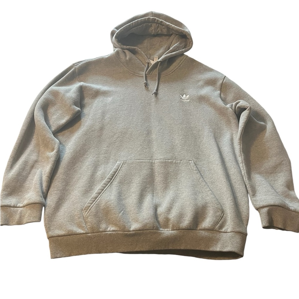 Adidas Originals embroidered logo hoodie
